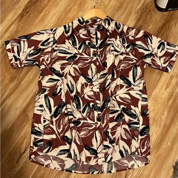 Brushstrokes collard shirt - Picture 4 of 4